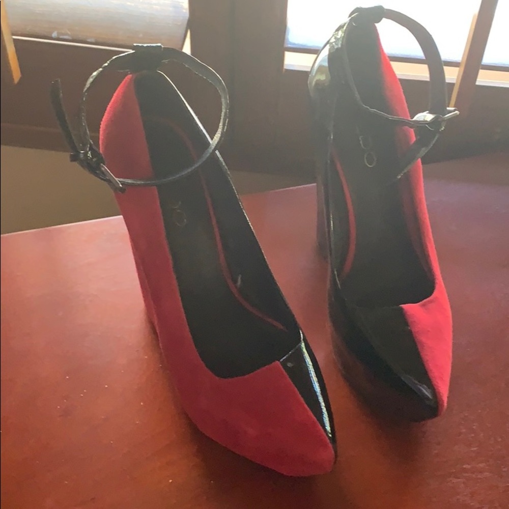 Aldo colorblock wedge